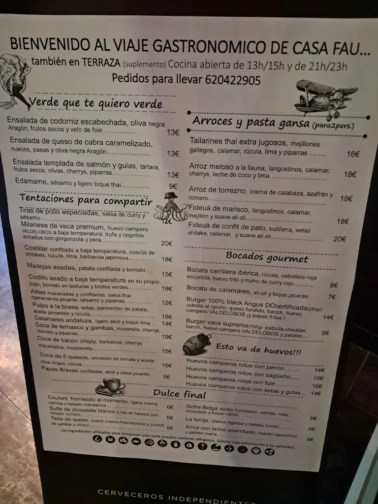 Menu_Casa Fau_Cincovillas_image_3