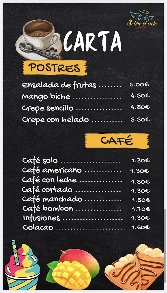 Menu_Sobre el Cielo, Restaurante latino en Madrid_Escamilla_image_3