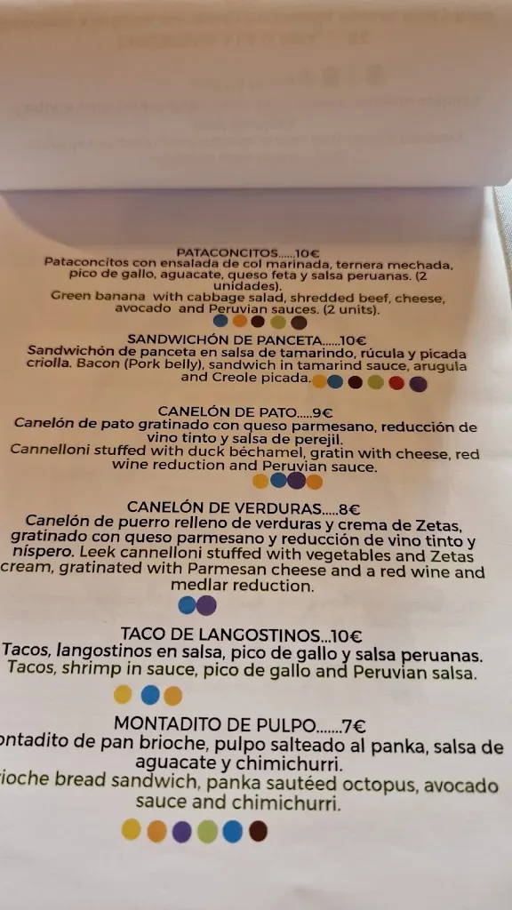 Menu_Restaurante E-Tika Tapas y ceviches._Altea_image_3