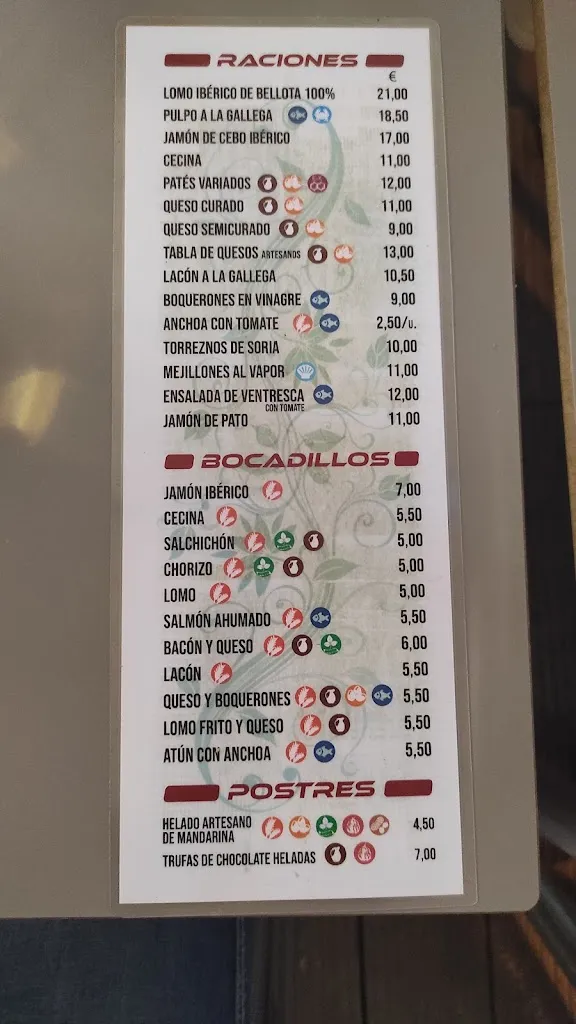 Menü_El Rincón del Gin Tonic_Fuembellida_Bild_3