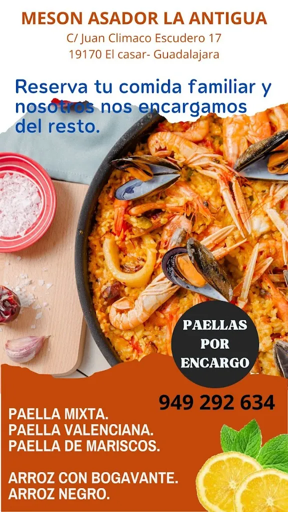 Menu_Mesón La Antigua_Casar El_immagine_4