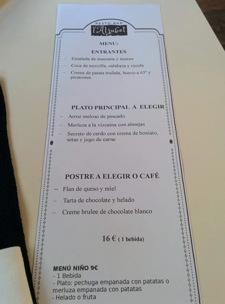 Menu_L'Aljubet Resto-Bar_Banyeres de Mariola_image_1