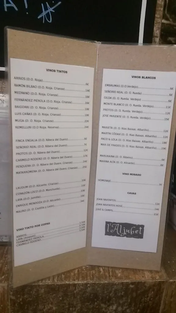 Menu_L'Aljubet Resto-Bar_Banyeres de Mariola_image_3