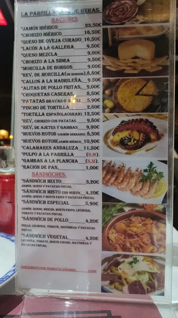 Menu_Restaurante La Parrilla de Heras_Herrería_image_2