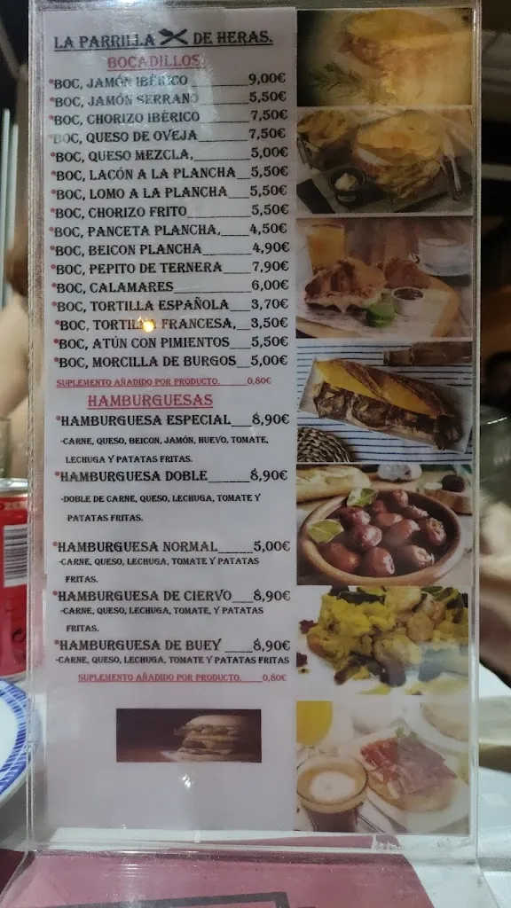 Menu_Restaurante La Parrilla de Heras_Herrería_image_3