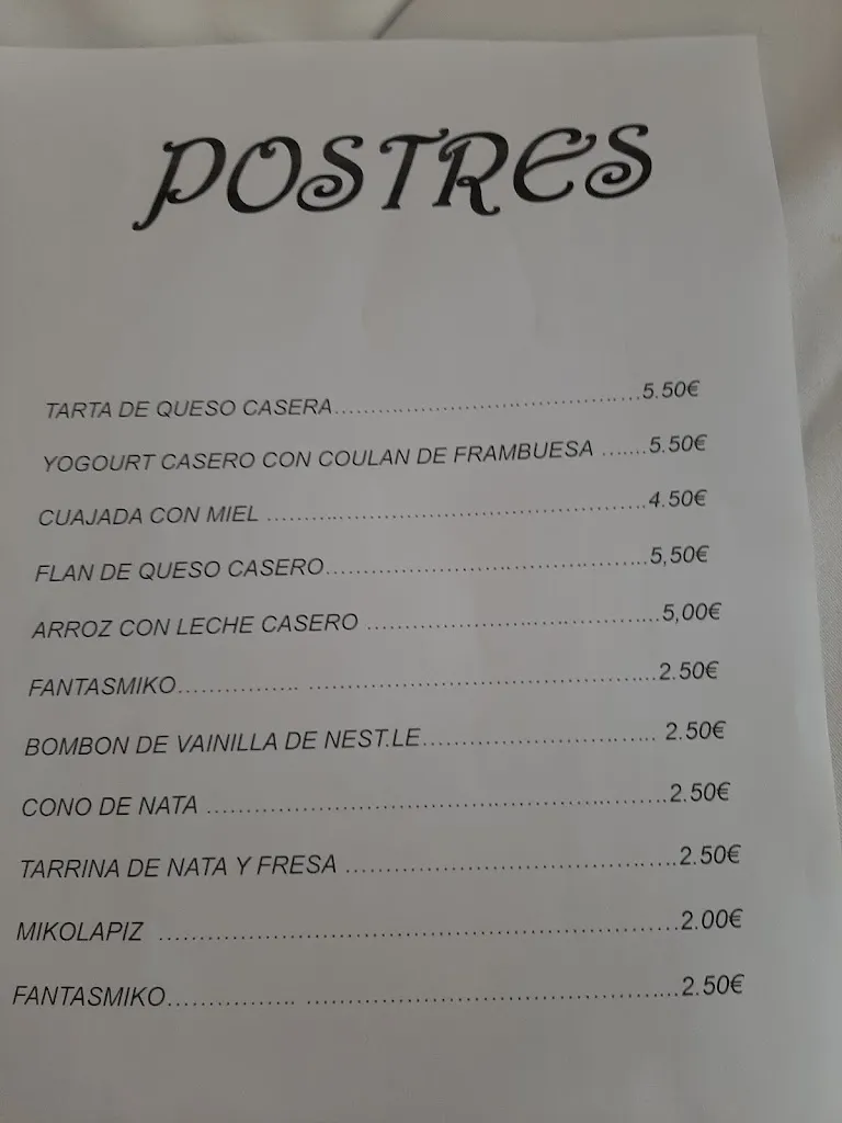Menu_Restaurante Puerta Bisagra - Cocido Madrileño_Herrería_immagine_2