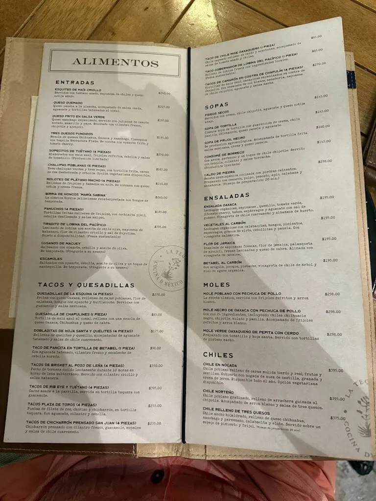 Menu_La Tequila Cocina de México Av México_Guadalajara_image_3