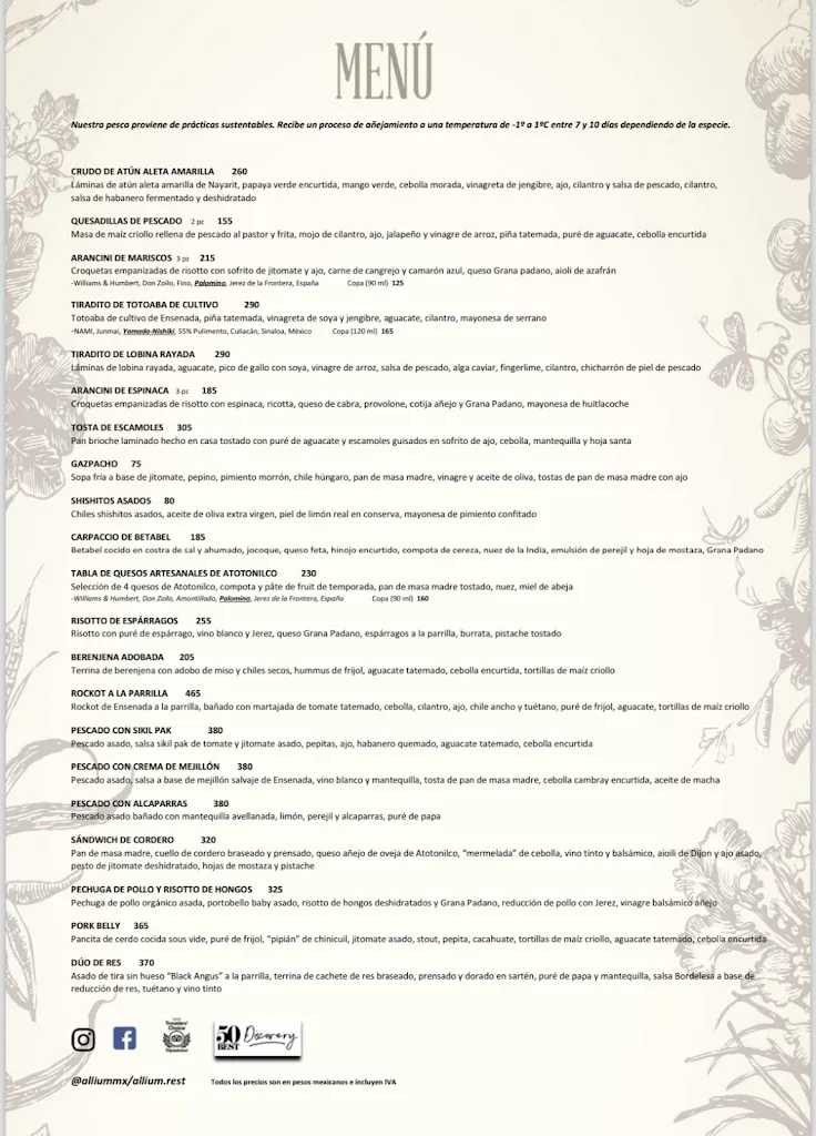Menu_Restaurante Allium_Guadalajara_image_2