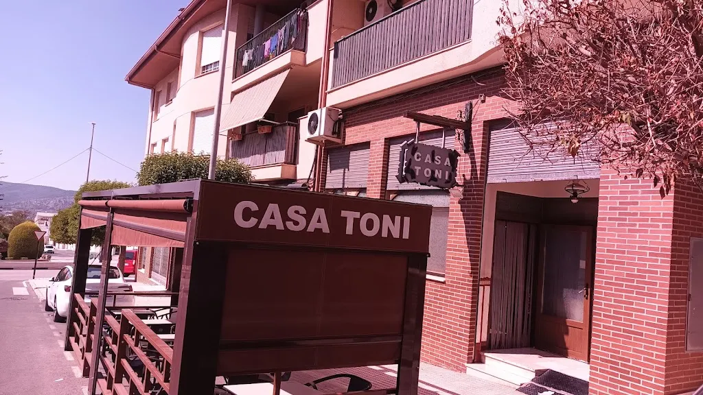 Casa Toni restaurant in Banyeres de Mariola
