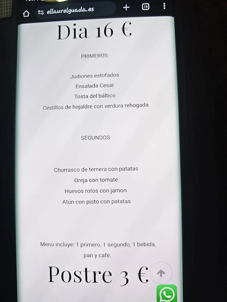 Menu_Restaurante El Laurel Arroces & Asados_Huertahernando_image_1