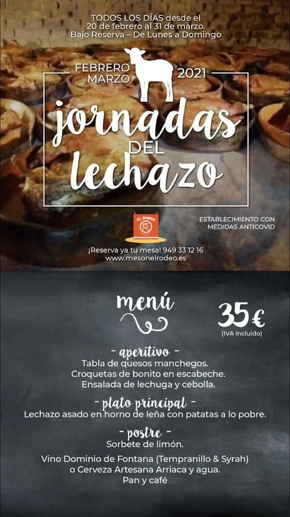 Menu_Restaurante Mesón El Rodeo_Málaga del Fresno_image_3