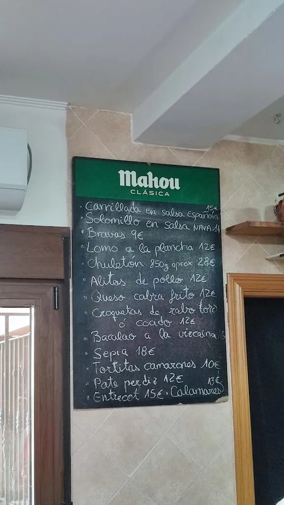 Menu_BAR RESTAURANTE LA NAVA._Maranchón_immagine_1