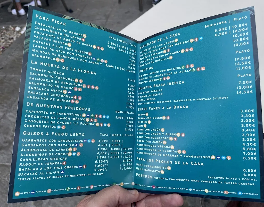 Menu_La Florida Huelva_Hueva_image_1