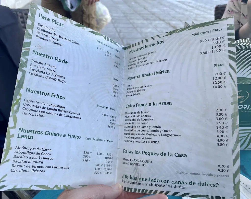 Menu_La Florida Huelva_Hueva_image_2