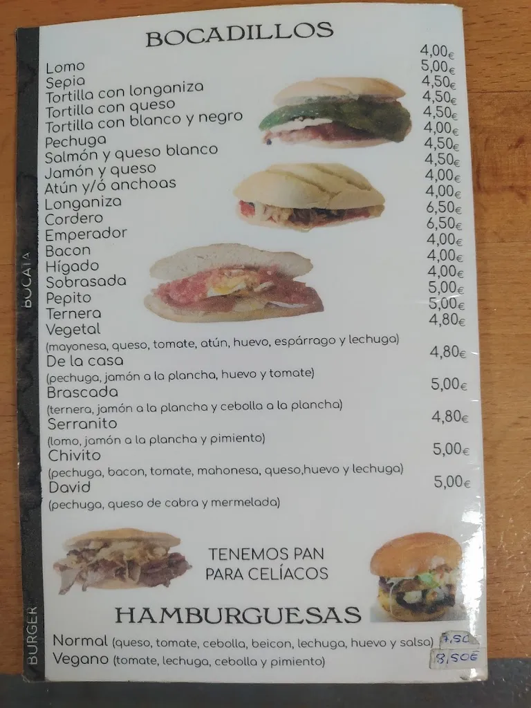 Menu_Bar Cope Bajo_Banyeres de Mariola_image_1