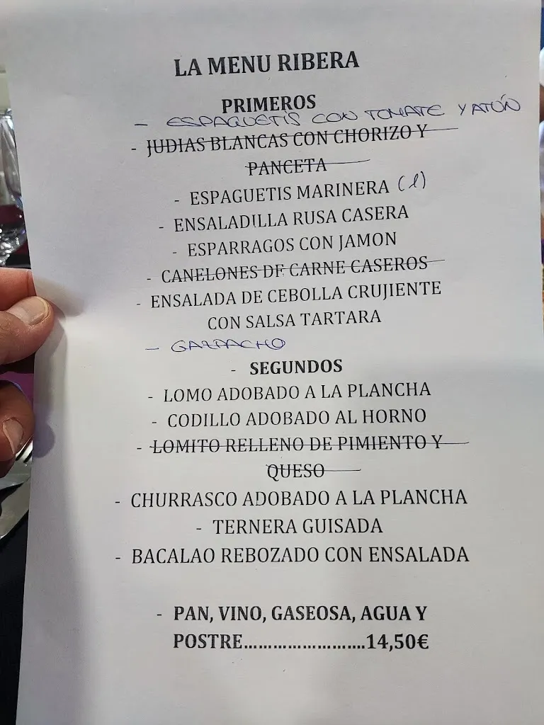 Menu_La Ribera_Molina de Aragón_immagine_1