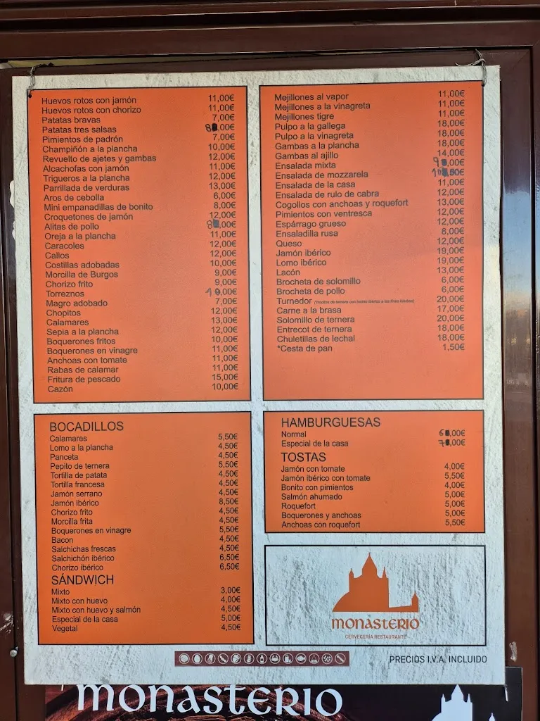 Menu_Restaurante El Monasterio_Monasterio_image_1