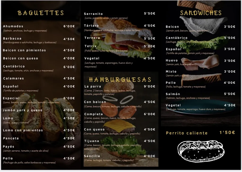 Menu_Cervecería La Parra_Marchamalo_image_1