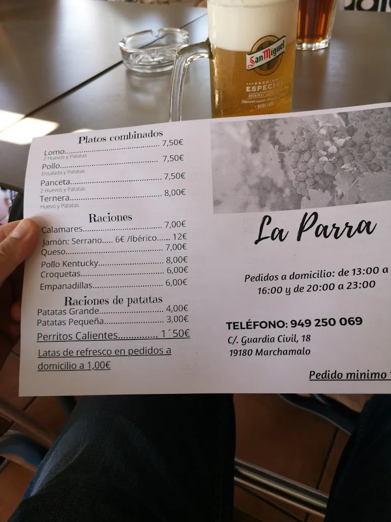 Menu_Cervecería La Parra_Marchamalo_image_3