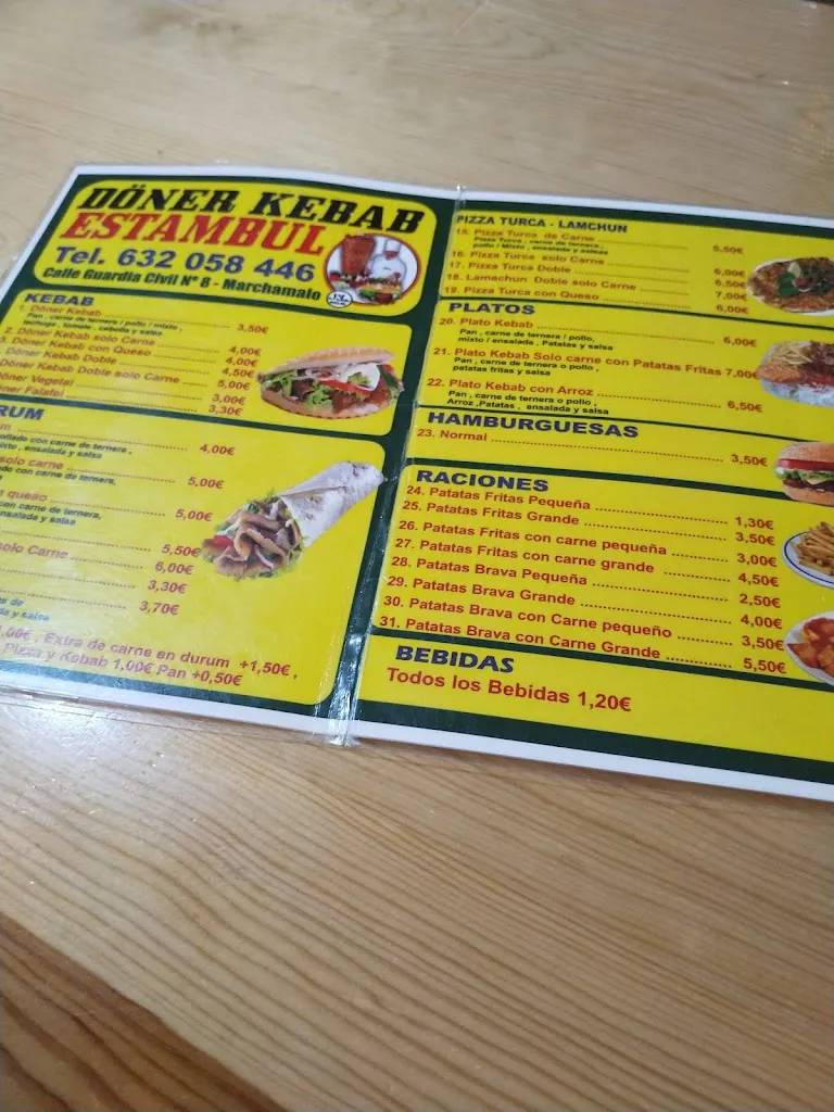 Menu_Restaurante Döner Kebab Marchamalo_Marchamalo_image_3