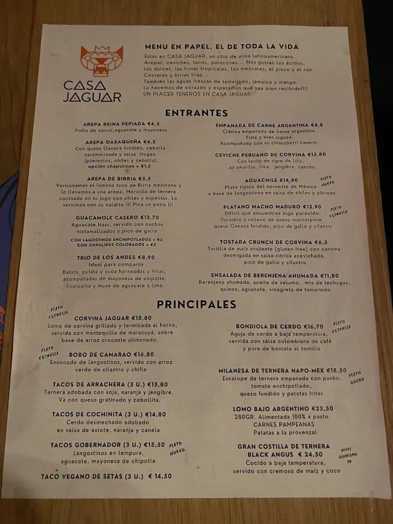 Menu_Casa Jaguar_Pareja_image_1