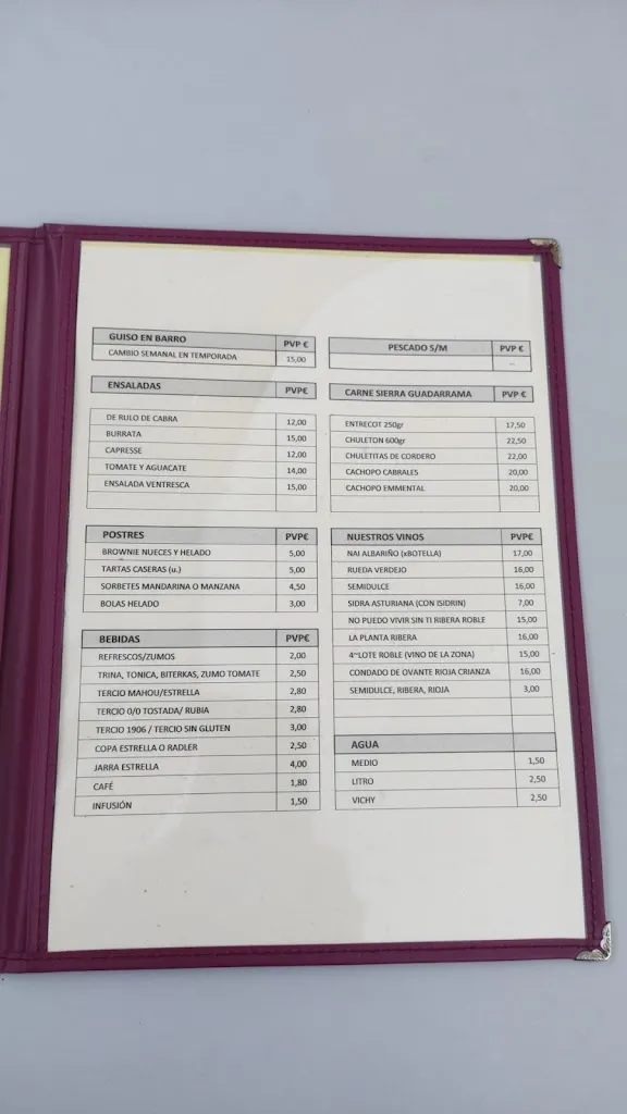 Menu_La Taberna del Buho h_Olmeda de Cobeta_image_4