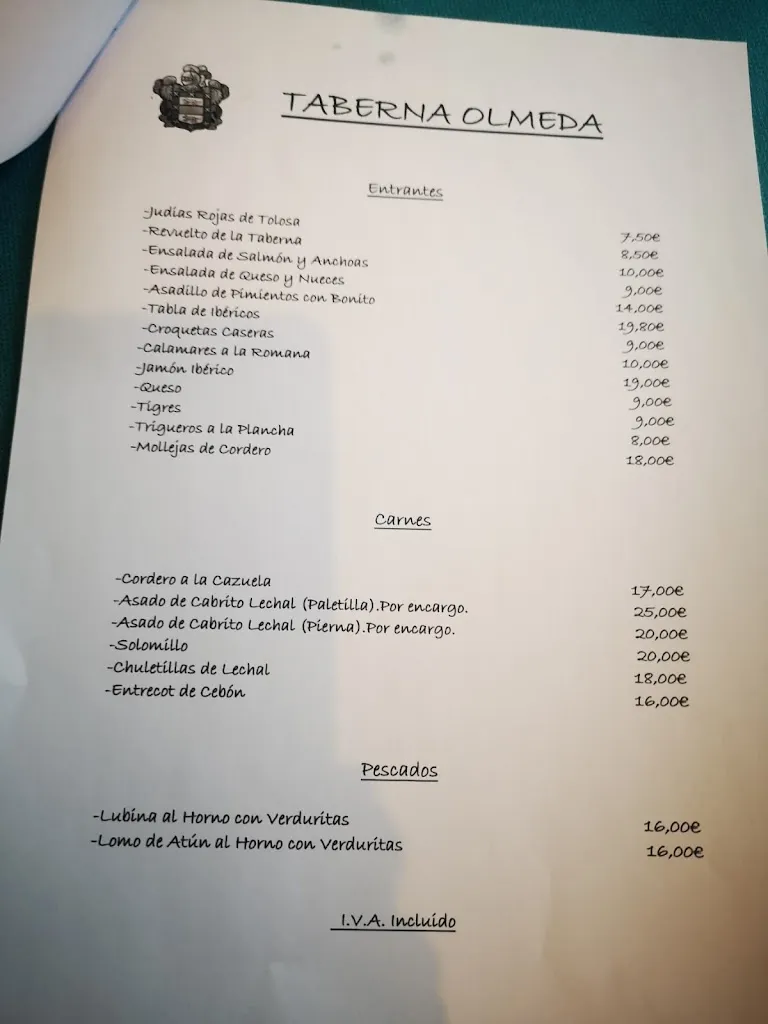 Menu_Taberna Olmeda_Olmeda de Cobeta_immagine_2