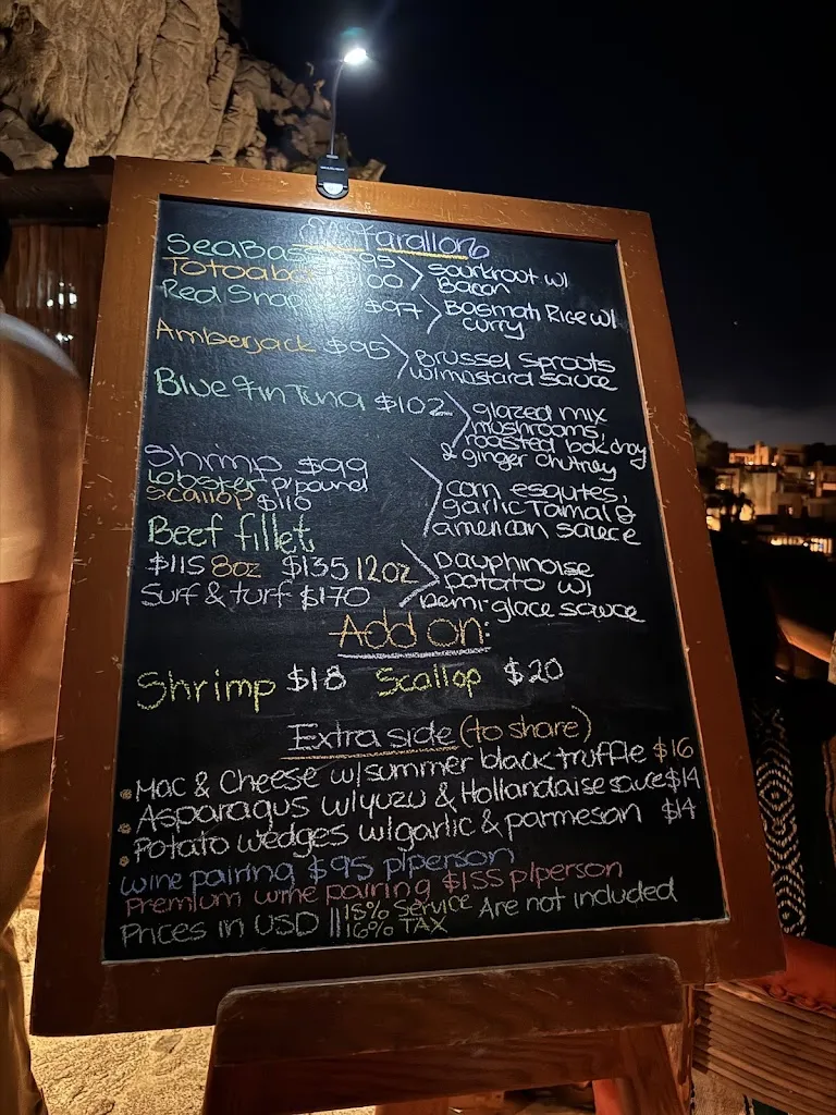 Menu_El Farallon_Pedregal El_image_1