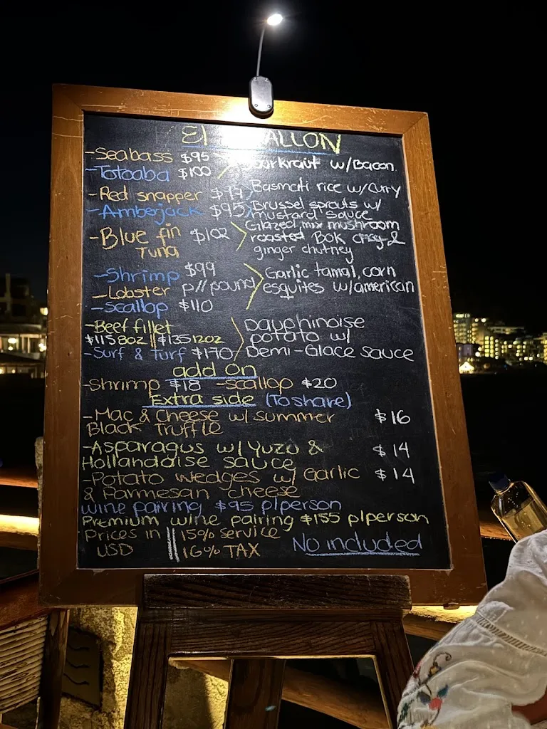 Menu_El Farallon_Pedregal El_image_3