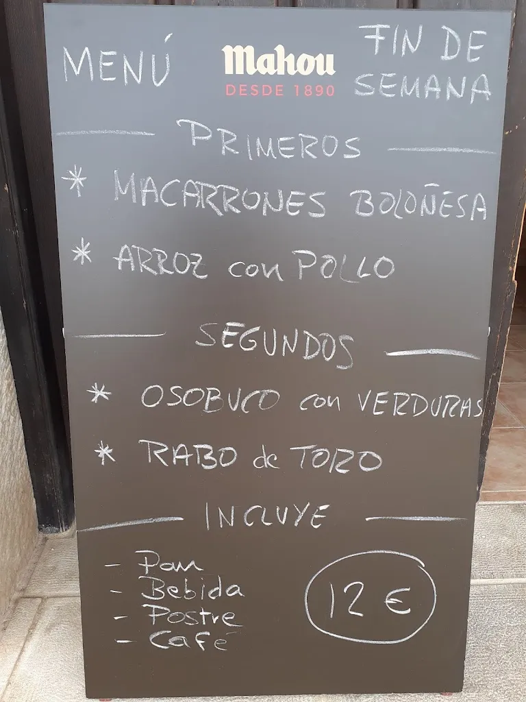 Menu_Bar Restaurante 