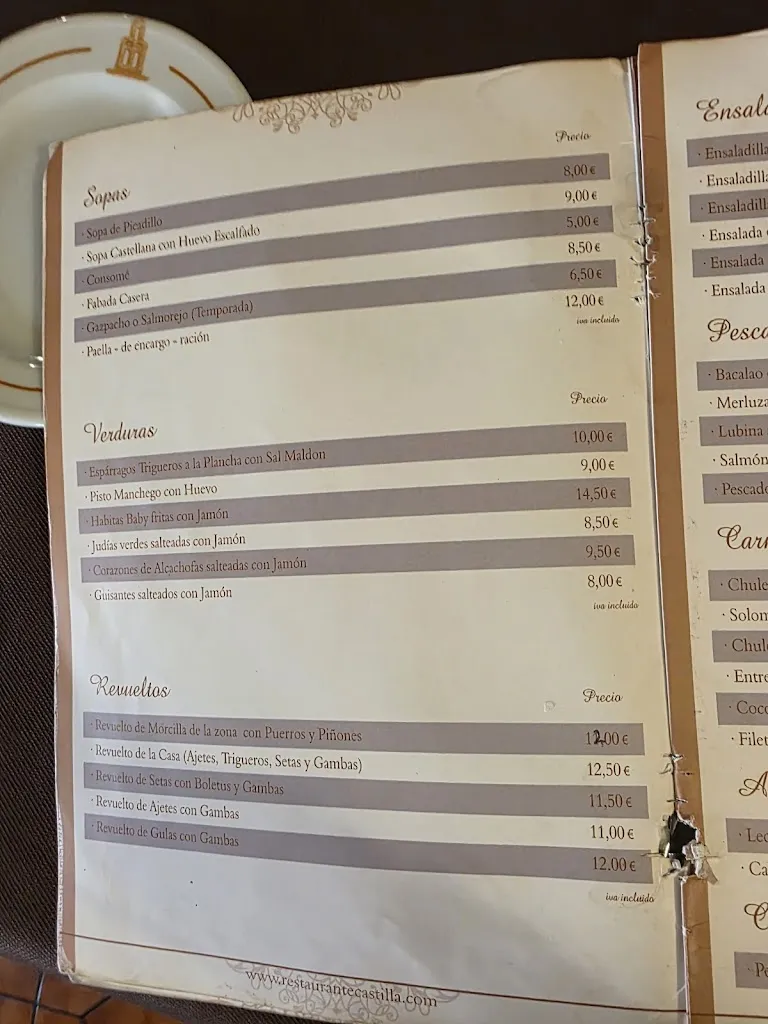 Menu_Restaurante Mesón Castilla_Pastrana_image_4