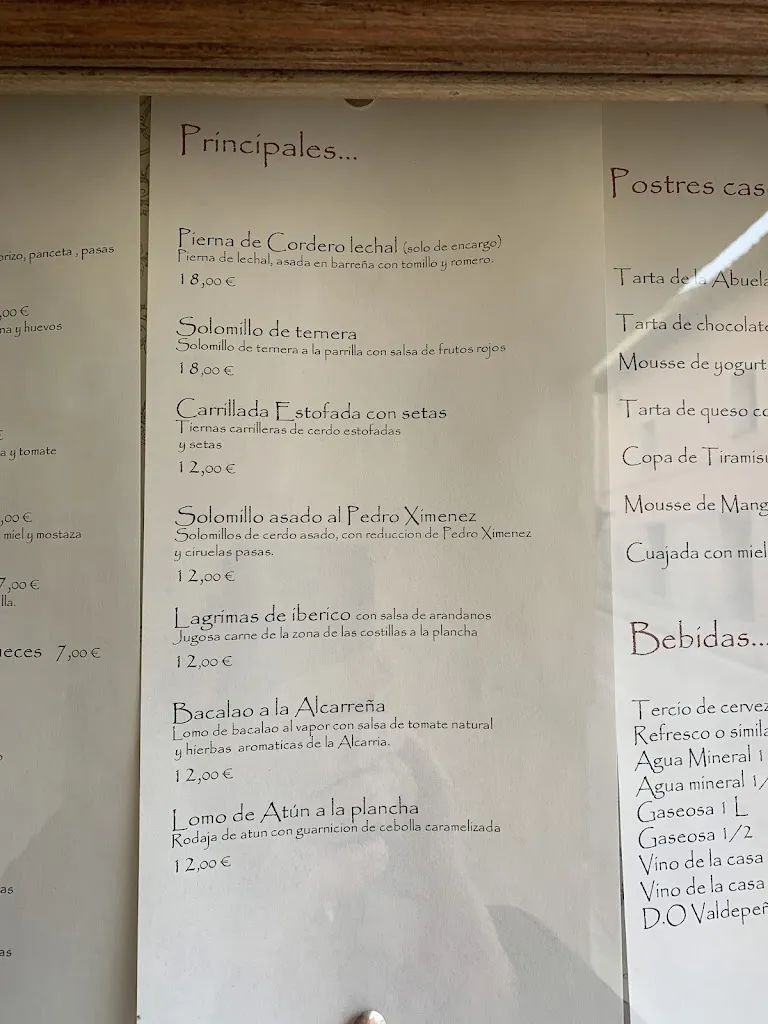 Menu_Mesón Restaurante Moratín_Pastrana_image_3
