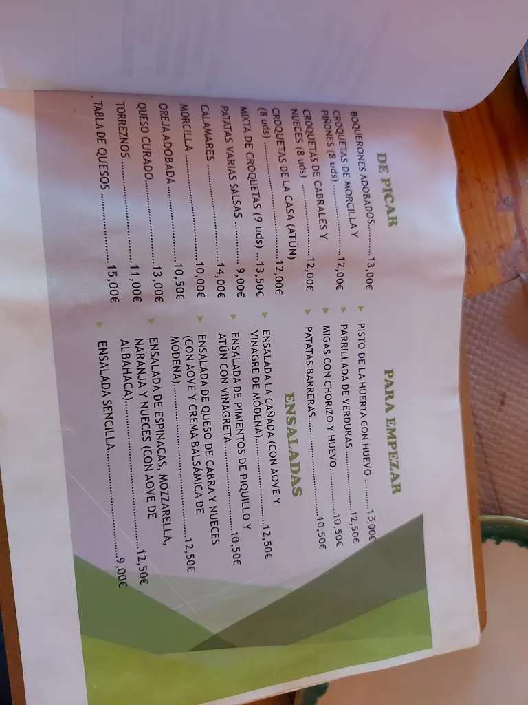 Menu_Terraza La Cañada_Pinilla de Molina_image_1