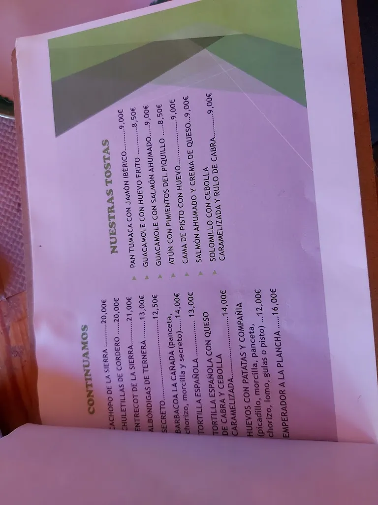 Menu_Terraza La Cañada_Pinilla de Molina_image_2