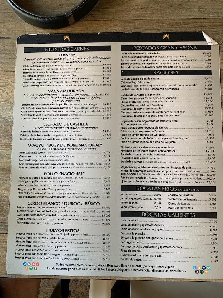 Menu_Gran Casona de Sanabria_Puebla de Beleña_image_3