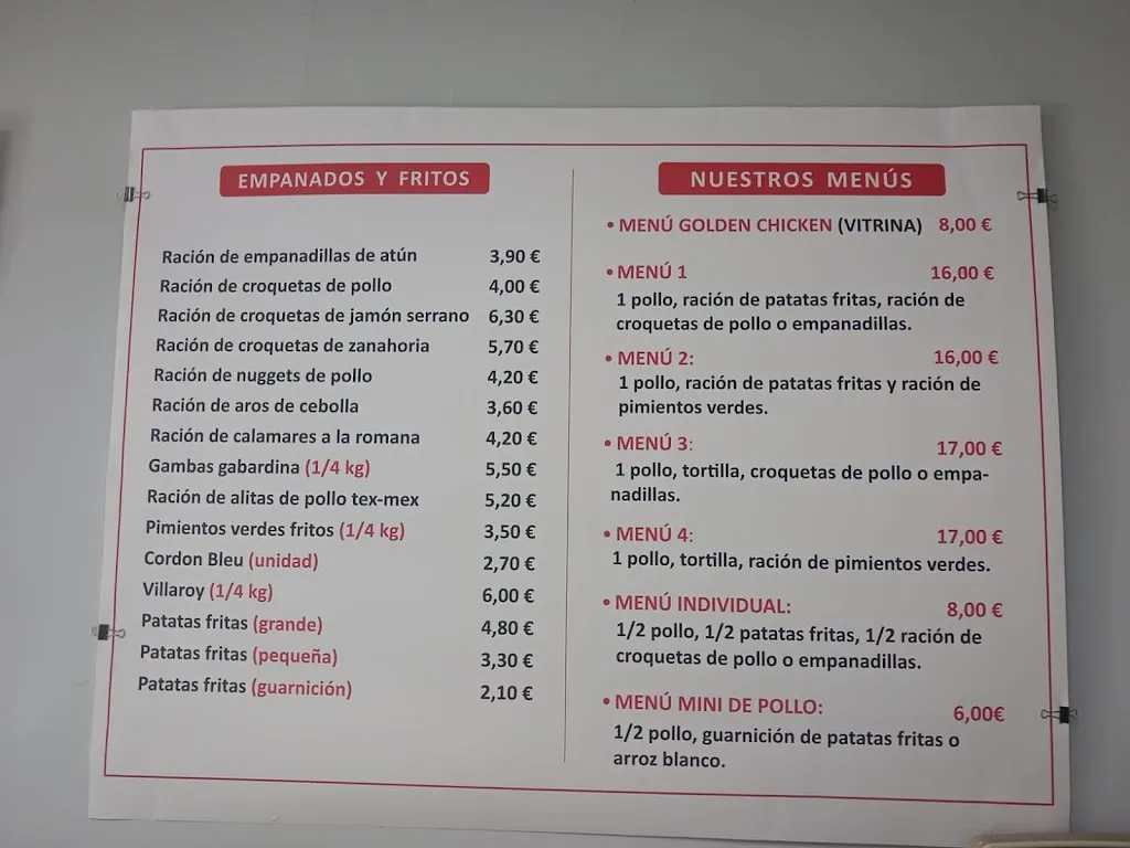 Menu_Golden Chicken_Recuenco El_image_1