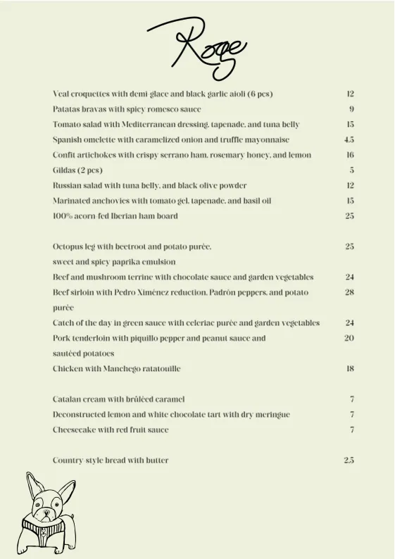 Menu_Roge Madrid_Romanones_image_3