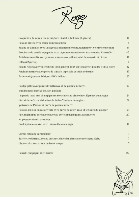 Menu_Roge Madrid_Romanones_image_4