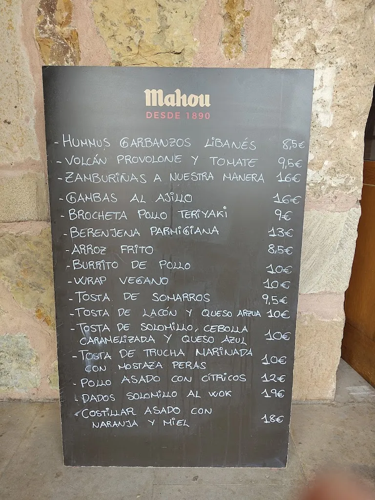 Menu_Plazuela Jail_Paredes de Sigüenza_image_1