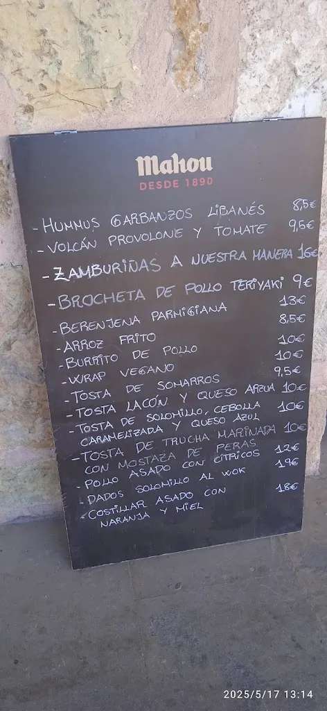 Menu_Plazuela Jail_Paredes de Sigüenza_image_3