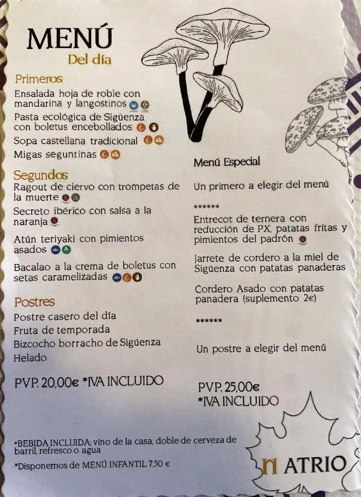 Menu_Atrio_Paredes de Sigüenza_image_2