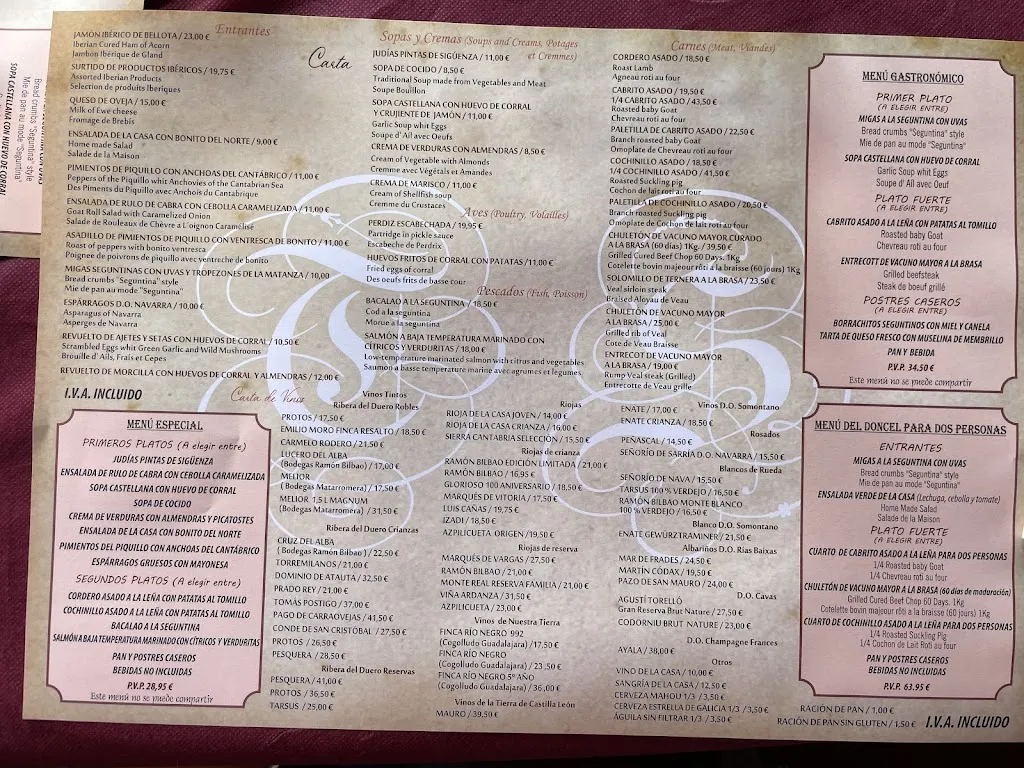 Menu_Taberna Seguntina_Paredes de Sigüenza_image_2