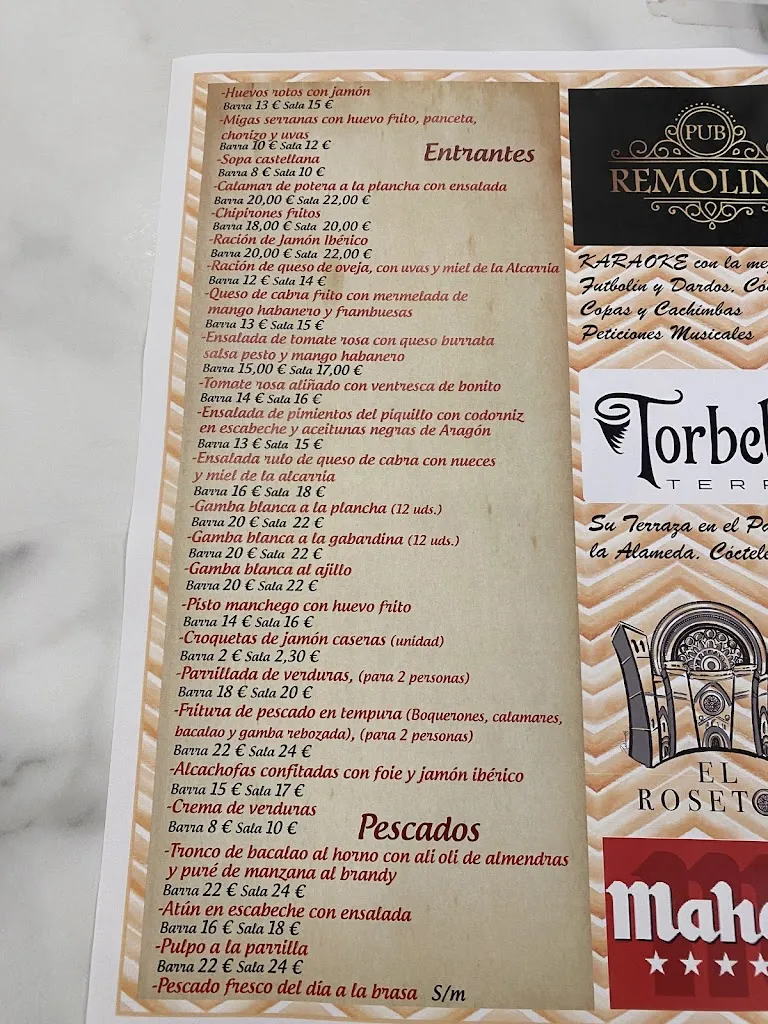 Menu_El Rosetón_Paredes de Sigüenza_immagine_4