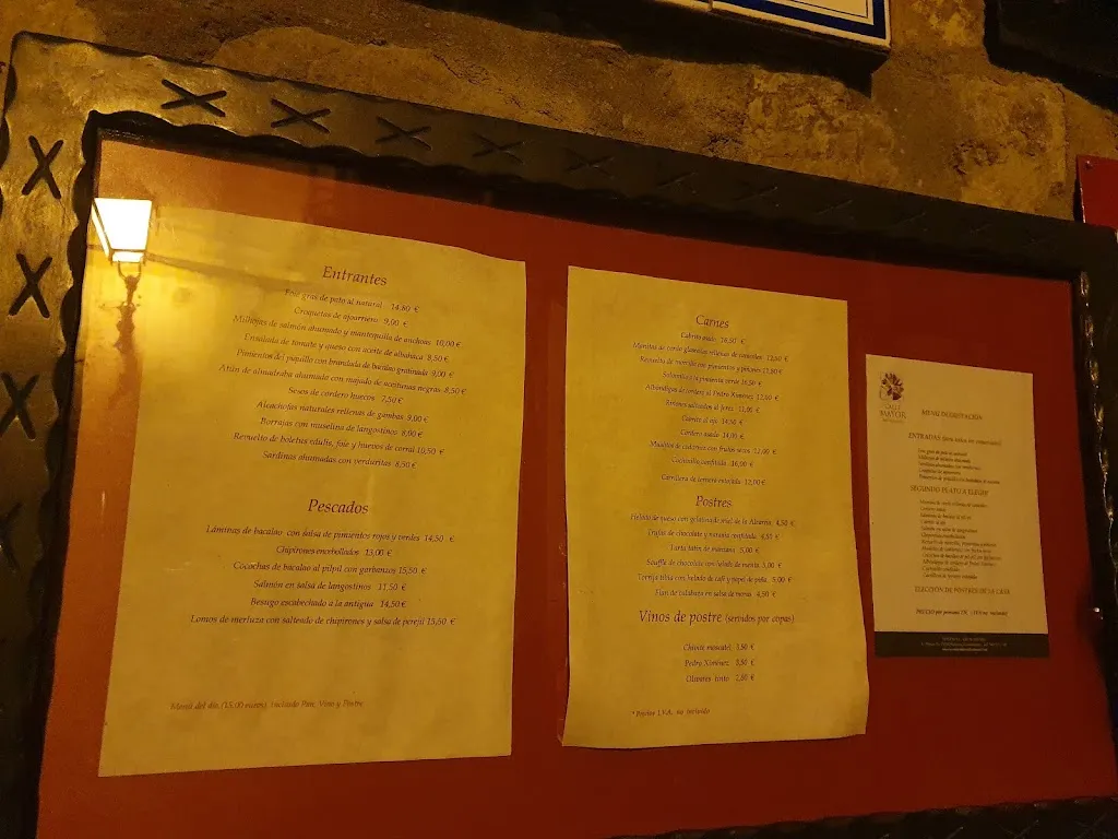 Menu_Restaurante Calle Mayor_Paredes de Sigüenza_immagine_2