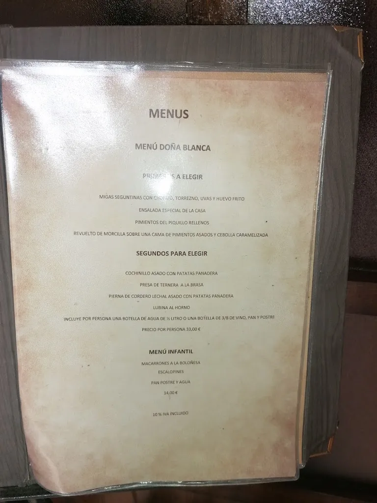 Menu_Restaurante Asador Medieval_Paredes de Sigüenza_image_3