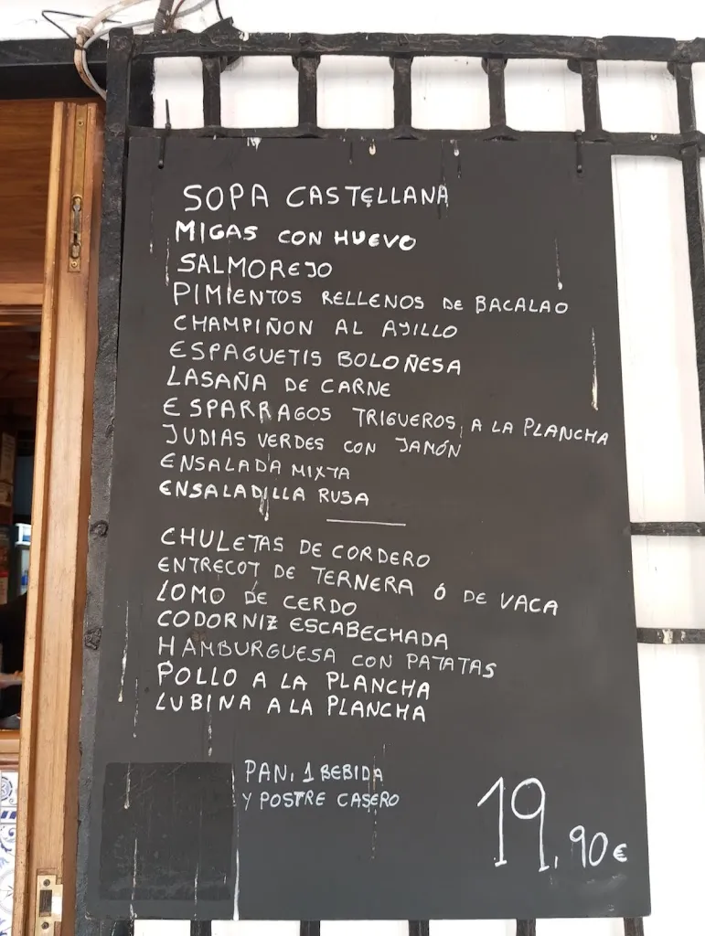 Menu_Mesón Los Soportales_Paredes de Sigüenza_immagine_3