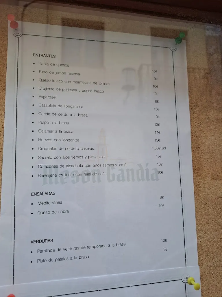 Menu_Mesón Gandía_Banyeres de Mariola_image_1