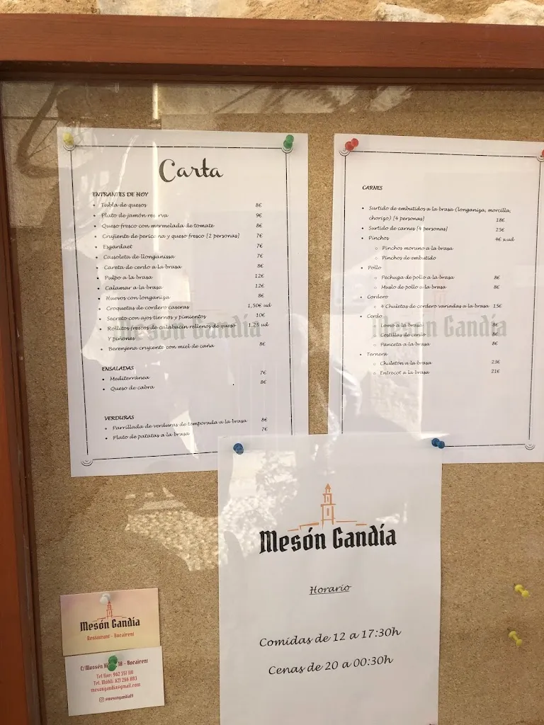Menu_Mesón Gandía_Banyeres de Mariola_image_4