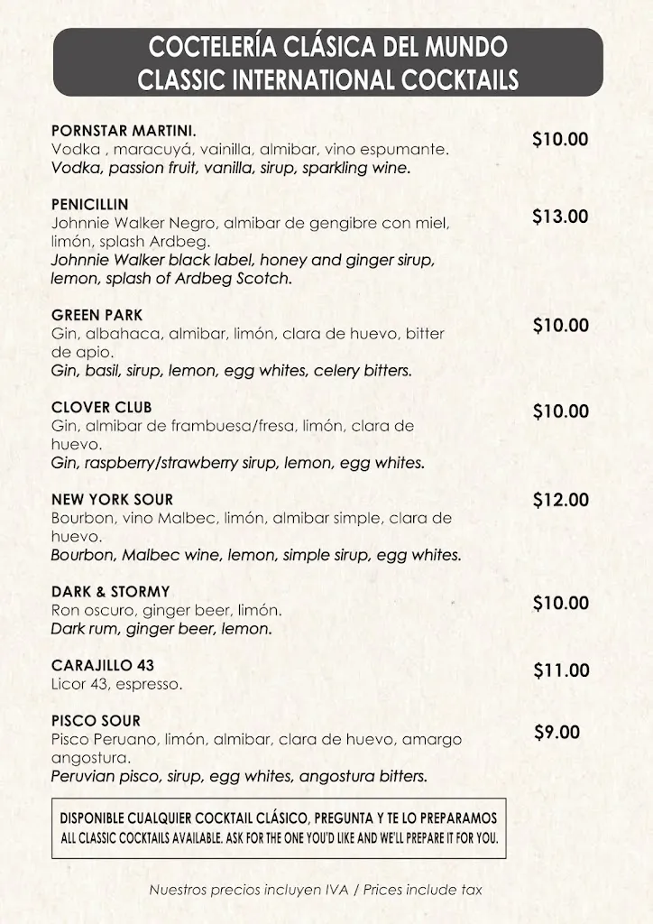 Menu_Isla Grill_Galápagos_immagine_4