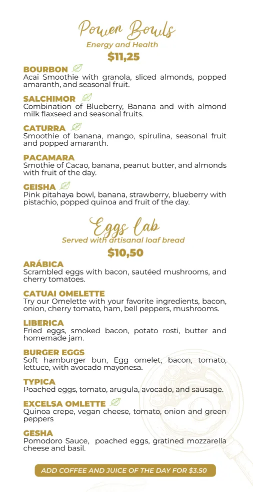 Menu_1835 Restaurant & Coffee_Galápagos_image_1